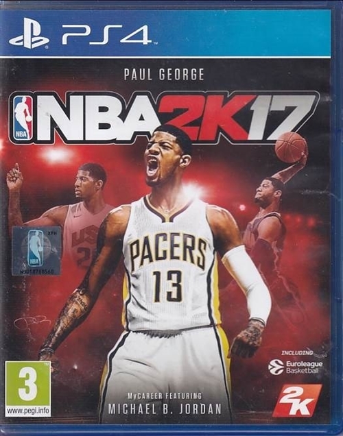 NBA 2K17 - PS4 (A-Grade) (Genbrug)